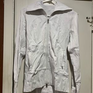 Lululemon white jacket size 4